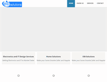 Tablet Screenshot of eib-solutions.com
